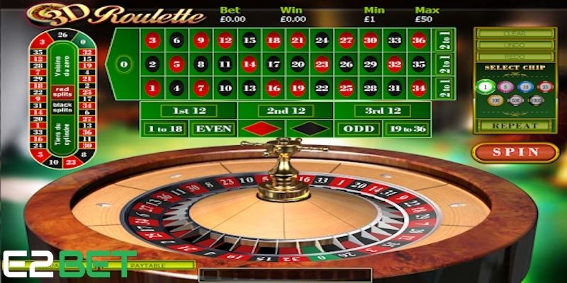 Roulette E2Bet là một phiên bản trực tuyến của trò chơi Roulette nổi tiếng